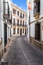 White houses in Ronda, Andalusia Spain