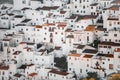 White houses in Spanish village Royalty Free Stock Photo