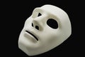 White human mask Royalty Free Stock Photo