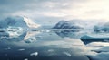Realistic Hyper-detailed Rendering Of Antarctic Ocean With Ice Floes