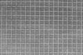 White iron square lattice metal wire on a gray mesh background Royalty Free Stock Photo