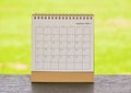 White January 2021 calendar with green backgrounds