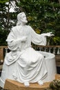 White Jesus statue Royalty Free Stock Photo