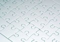 White jigsaw puzzle background - Finding teamwork , Piecing together , Perfect successfully