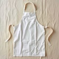 White Kitchen Apron Culinary Uniform Gear Royalty Free Stock Photo