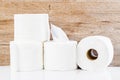 White kitchen paper towel, toilet paper Royalty Free Stock Photo