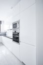 White kitchen unit Royalty Free Stock Photo