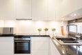 White kitchen unit Royalty Free Stock Photo