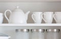 White kitchenware Royalty Free Stock Photo