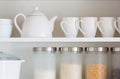 White kitchenware Royalty Free Stock Photo