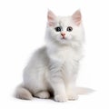 Ultra Hd White Kitten Stunning 8k Resolution Cat Photo