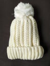 White knit hats Royalty Free Stock Photo