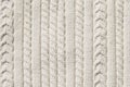 White knitted sweater background Royalty Free Stock Photo