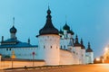 White Kremlin in Rostov Veliky Royalty Free Stock Photo