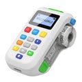 White Label Maker with Colorful Buttons and Screen Royalty Free Stock Photo