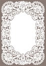 White Lace Card.