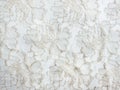 White lace fabric background texture