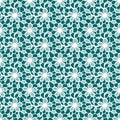 White Lace. Floral Seamless Pattern. Royalty Free Stock Photo