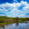 White Lake at Cullinan Park in sugarland Texas Royalty Free Stock Photo