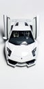 Monochromatic Minimalism: Exploring The Interior Of A White Lamborghini