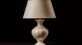 Elegant Ivory Lamp Inspired By Rodenstock Imagon 300mm F58 Royalty Free Stock Photo