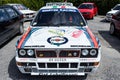 White Lancia Delta HF Integral Martini Racing