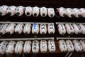 White Lanterns at Yasaka Shrine Kyoto Japan