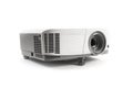 White LCD Projector Video Presentation and Home Theatre Entertainment Royalty Free Stock Photo