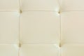 White leather upholstery Royalty Free Stock Photo