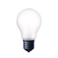 White light bulb Royalty Free Stock Photo