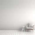 White and light grey gradient wallpaper. Royalty Free Stock Photo