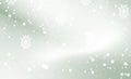 white light and snowflakes bokeh winter for Christmas new year blurred beautiful shiny lights Royalty Free Stock Photo