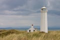 White lighthouse Royalty Free Stock Photo