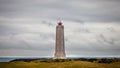 White lighthouse on the extreme west coast of Iceland.