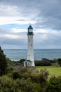 White Lighthouse in Queenscliff, Victoria.