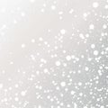 White lights background texture abstract Christmas decoration. Winter sparkle silver bokeh, 3d rendering of Royalty Free Stock Photo