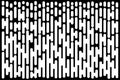 White Lines Gradient Pattern. Vertical halftone line texture. Abstract template using half tone background. Vector