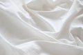 White linnen cloth textile backdrop, blank soft pattern Royalty Free Stock Photo