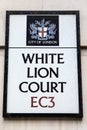 White Lion Court in London, UK