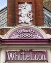 The White Lion Pub on James Street in London, UK