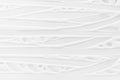 White liquid paint striped texture with horisontal lines as modern abstract background. Royalty Free Stock Photo