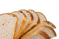 White loaf slices