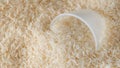 White long rice background texture Royalty Free Stock Photo
