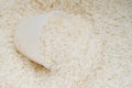 White long rice background texture Royalty Free Stock Photo