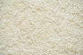 White long rice background, uncooked raw cereals