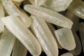 White long rice grains Royalty Free Stock Photo