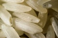 White long rice grains Royalty Free Stock Photo