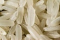 White long rice grains Royalty Free Stock Photo