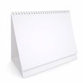 White loose-leaf calendar