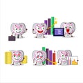 White love candy character designs as a trader investment mascot